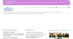 Desktop Screenshot of muirmaxwelltrust.com
